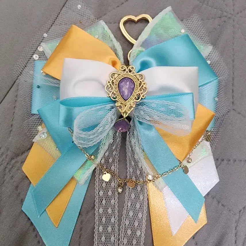 [BUNJANG] Hoshino Gen Inspired Cheer Stick Ribbon Keyring / 주말한정 만오천원 응원봉리본키링 버호시노겐 매드호프 굿즈색상 본떴습니다.