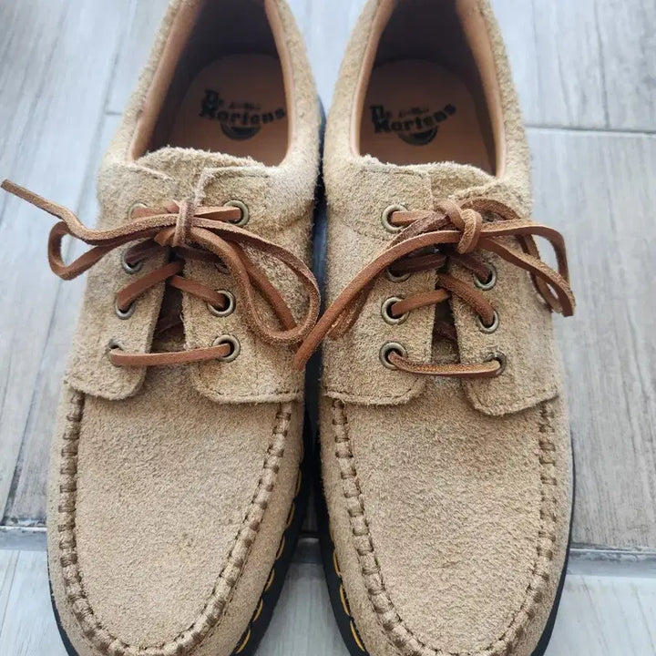 [BUNJANG] Dr. Martens Lowell Suede Butterscotch Boots / 닥터마틴 로웰 스웨이드 버터스카치 (280)