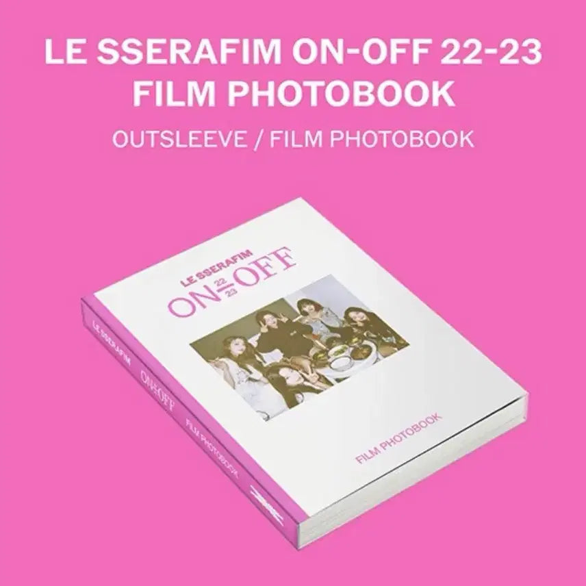 [BUNJANG] LE SSERAFIM Photobook DVD Set / 르세라핌 포토북 온오프 디비디 양도 판매 포토카드