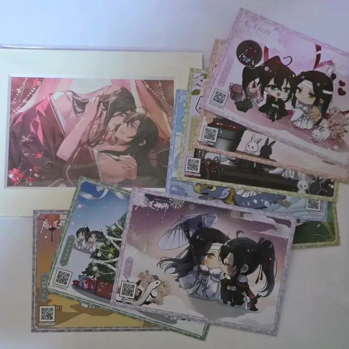 [BUNJANG] Mo Dao Zu Shi Fine Mat and Postcard Bundle Set / 마도조사 파인 매트, 엽서 일괄 판매해요!