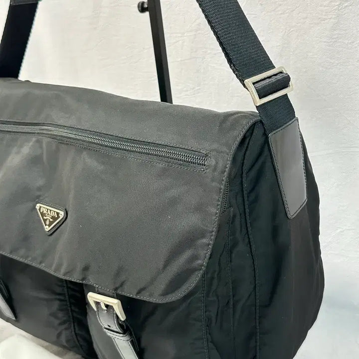 [BUNJANG] Prada Two-Pocket Nylon Messenger Bag / 프라다 투포켓 나일론 포코노 메신저백 남녀공용