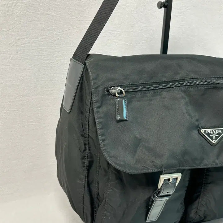 [BUNJANG] Prada Two-Pocket Nylon Messenger Bag / 프라다 투포켓 나일론 포코노 메신저백 남녀공용