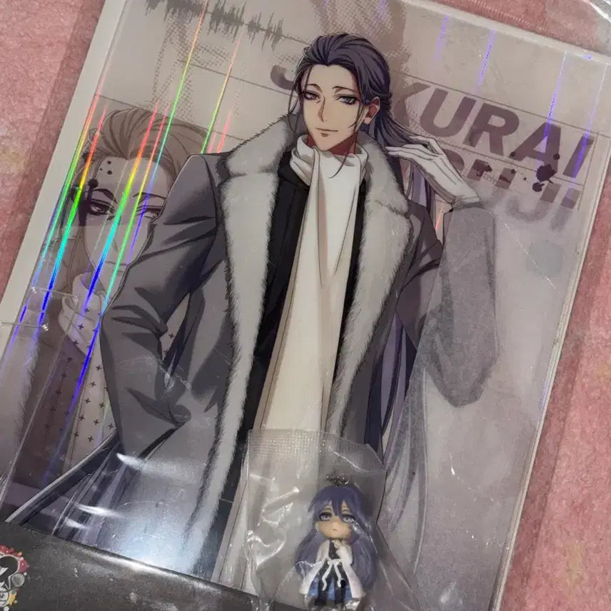 [BUNJANG] Hypnosis Mic Jakurai Acrylic Panel + Keyring Bundle / 히프마이 쟈쿠라이 패널아크릴+키링 일괄 판매