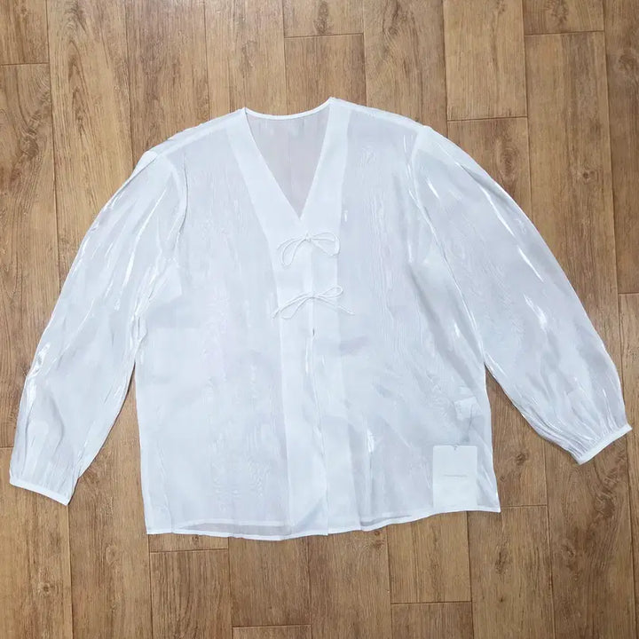 [BUNJANG] DRAGONBLUES Shimmer Blouse / 드래곤블루스(DRAGONBLUES) 쉬머 블라우스 55-66 새상품