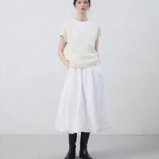 [BUNJANG] 윤슬샵 alpaca vest (ivory) / 윤슬샵 alpaca vest (ivory)