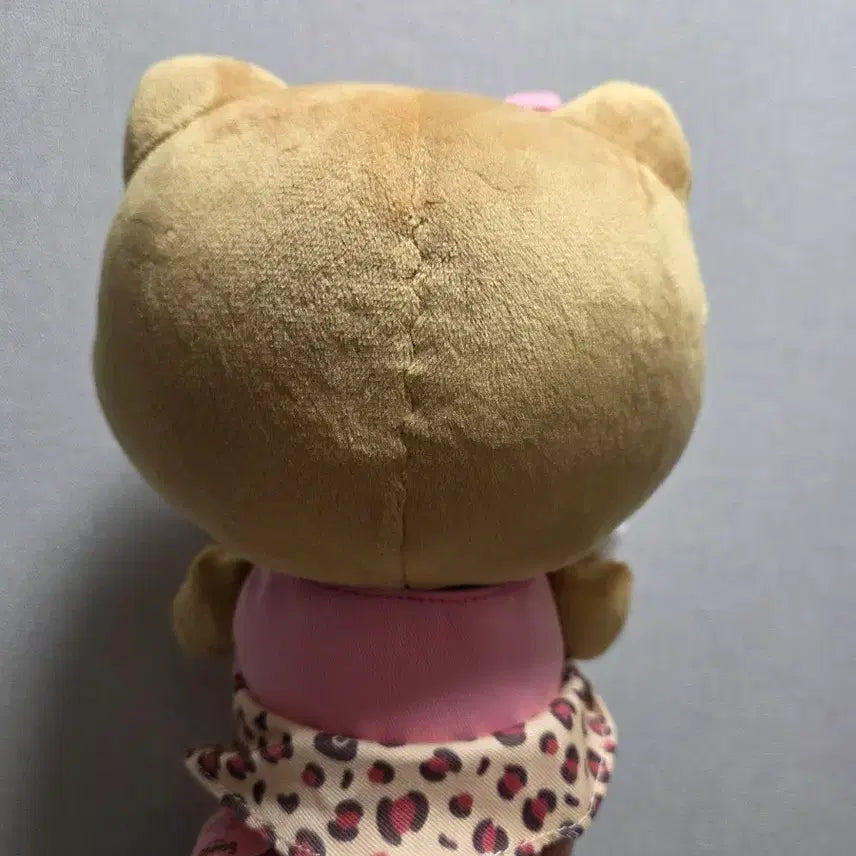 [BUNJANG] Sanrio Hello Kitty Tanning Leopard Print Plush Doll (Overseas Edition) / 해외판 미국 키티 누이 인형 태닝키티 호피키티