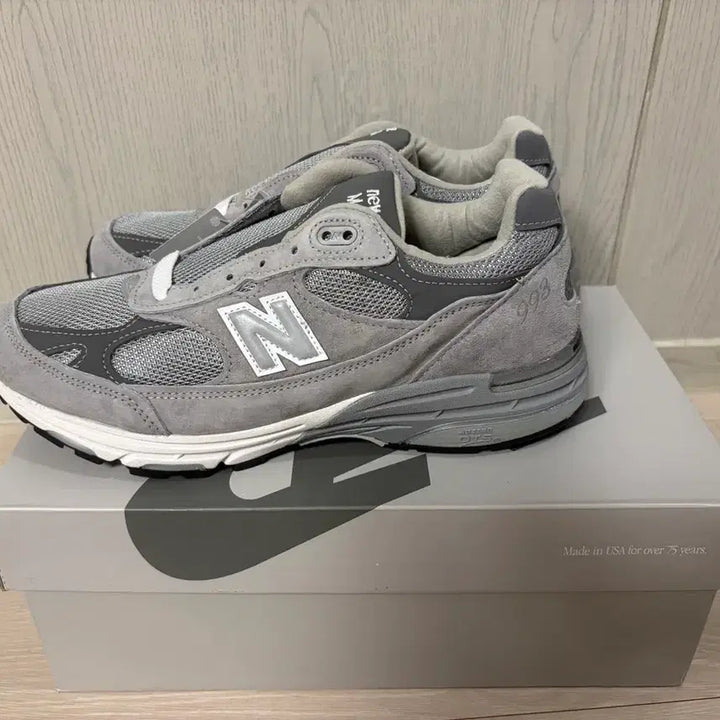 [BUNJANG] New Balance 993 Gray 260mm D-Width / 정품 뉴발란스 993 그레이 260 발볼D 새제품 새상품