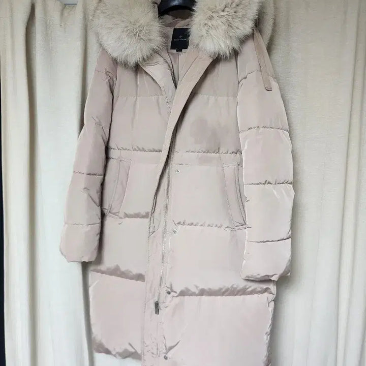 [BUNJANG] NICECLAUP Fox Fur Hood Long Padding / 나이스클랍 폭스퍼 후드 롱패딩