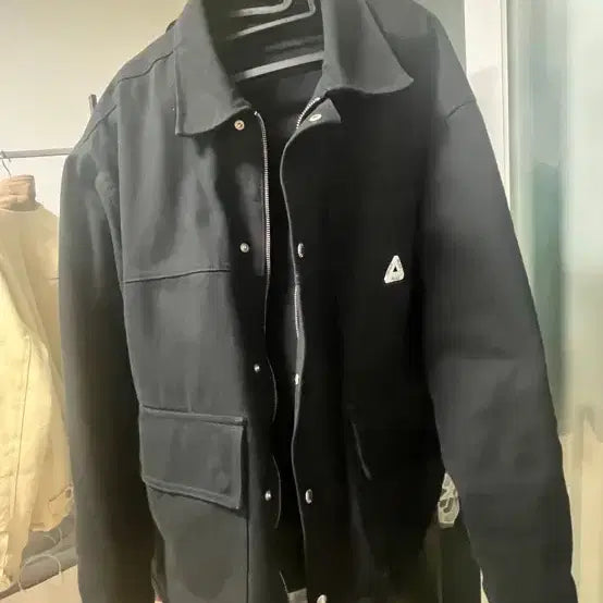 [BUNJANG] Palace Black Reversible Jacket L / 팔라스 블랙 자켓 리버시블 L