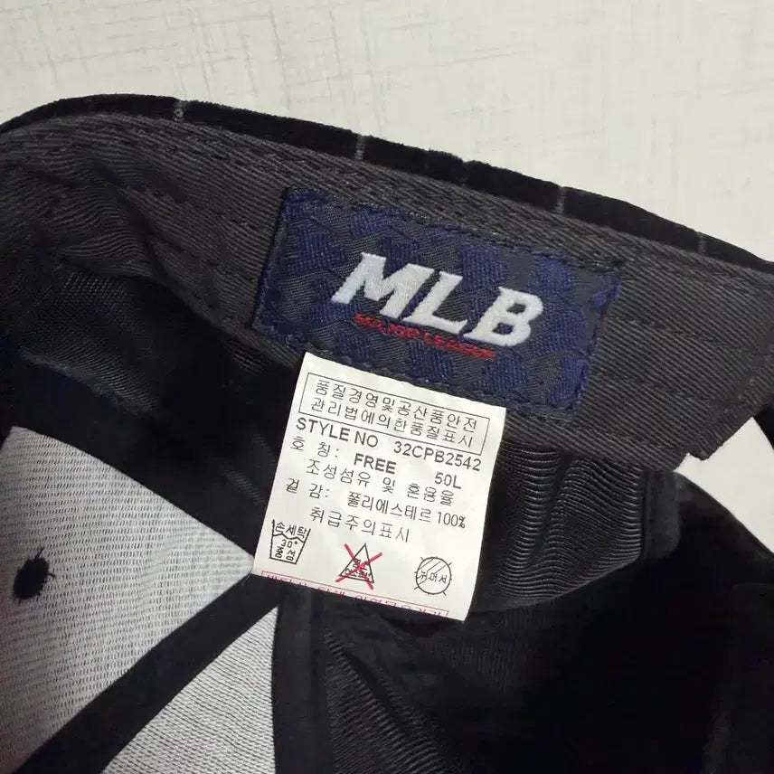 [BUNJANG] New York Yankees Velvet Ball Cap / New York Yankess 뉴욕 양키스 볼캡이에요