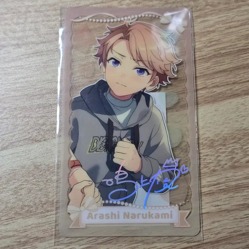 [BUNJANG] Ensemble Stars Chinese Version Chibi Clear Card Arashi Narukami / 앙스타 중스타 치비 클카 나루카미 아라시