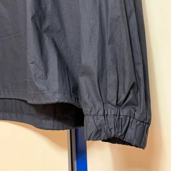 [BUNJANG] Black Anorak Windbreaker Jacket / 블랙 아노락 바람막이