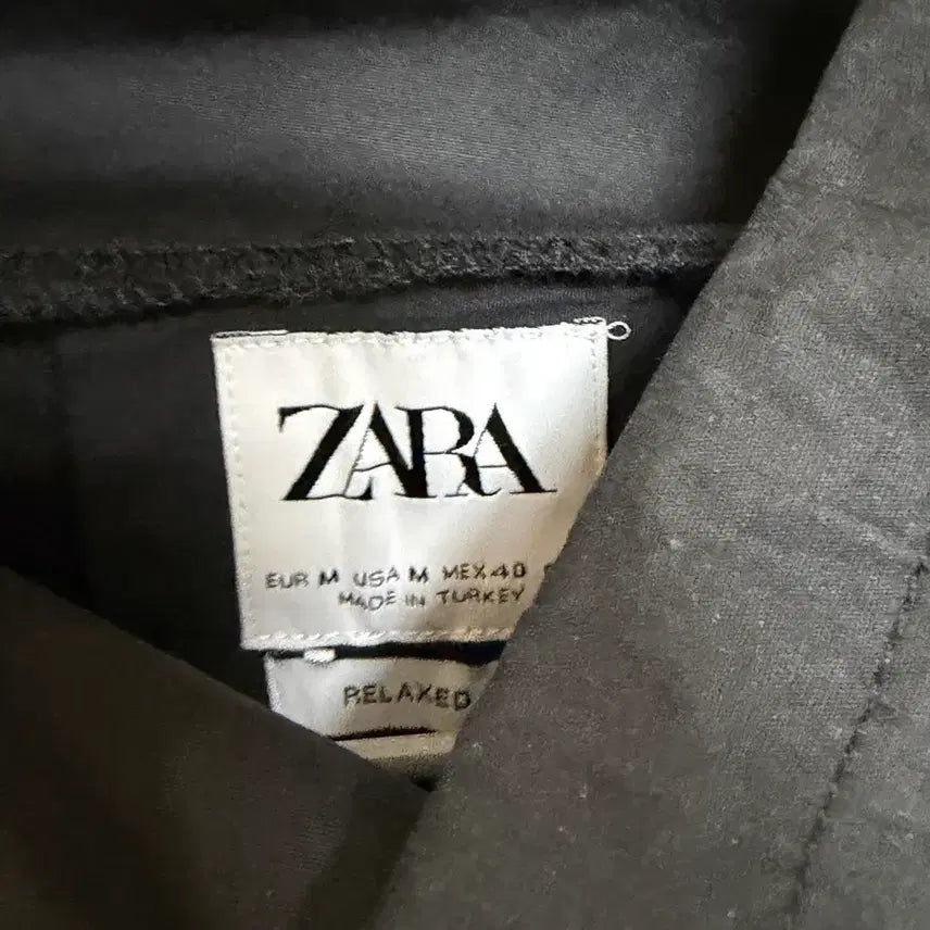 [BUNJANG] Black Anorak Windbreaker Jacket / 블랙 아노락 바람막이