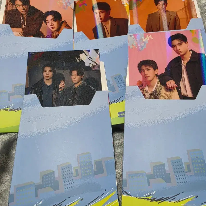 [BUNJANG] GMMTV Postcard Bundle Set / GMMTV 엽서 5장 일괄판매