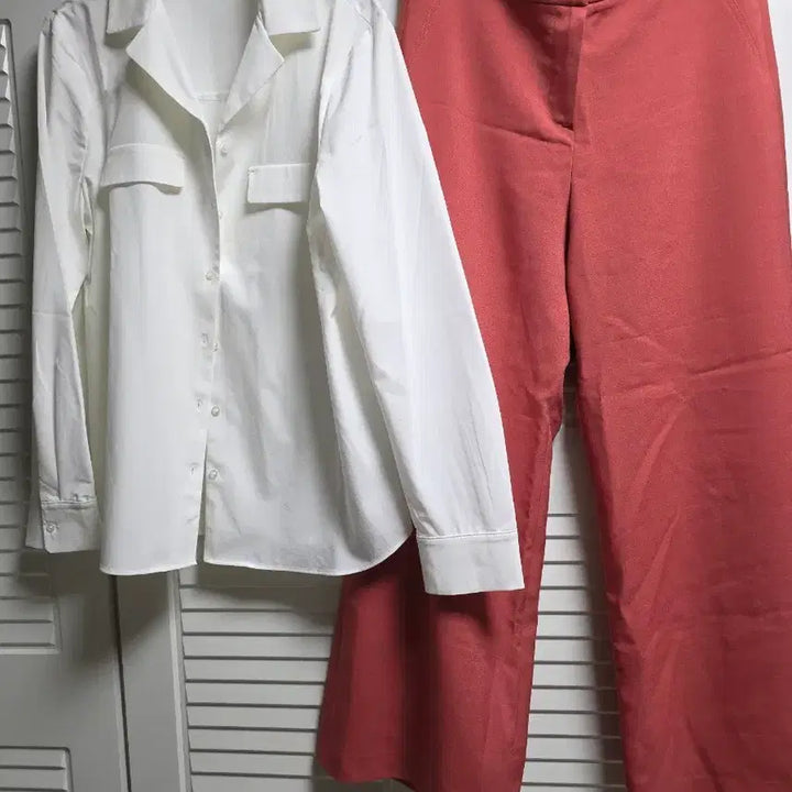 [BUNJANG] CLOVIS &amp; ADD by NICE CLAUP Shirt &amp; Slacks Set / 클로비스 셔츠 &amp; 나이스클랍 슬랙스