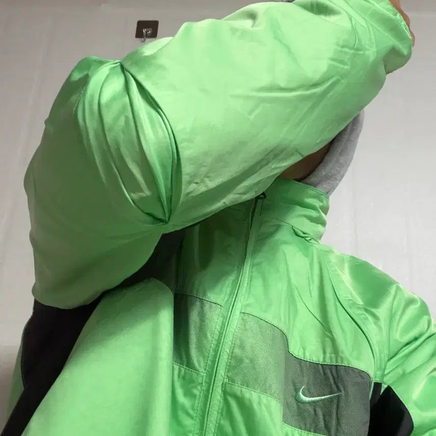 [BUNJANG] Nike Clima Fit Windbreaker Jacket / Nike Clima Fit 나이키 바람막이 형광색 XL