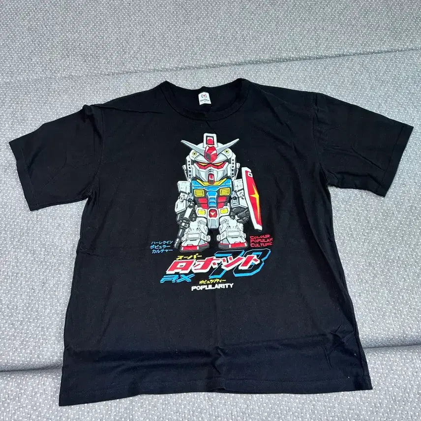 [SOLD OUT] 건담 블랙 반팔 티셔츠