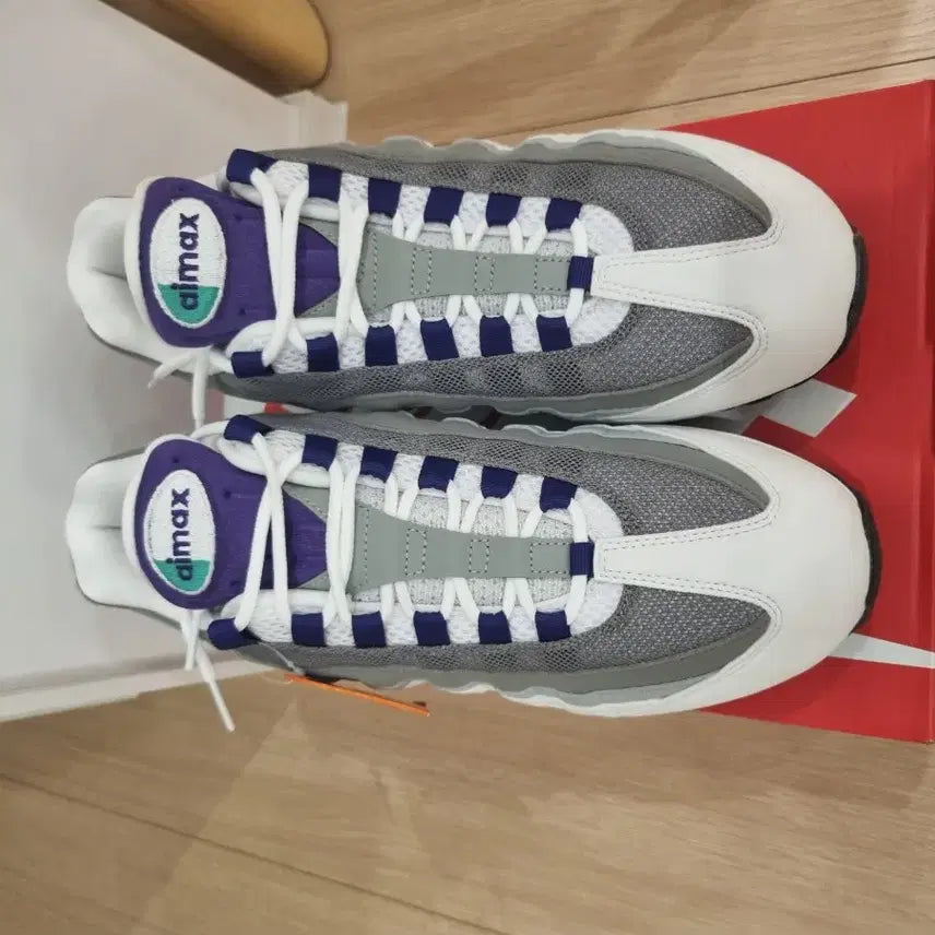 [BUNJANG] Nike Air Max 95 Big Bubble Purple Mesh Sneakers (W)295 / 나이키 에어맥스95 빅버블 보라메쉬 (w)295사이즈 판매
