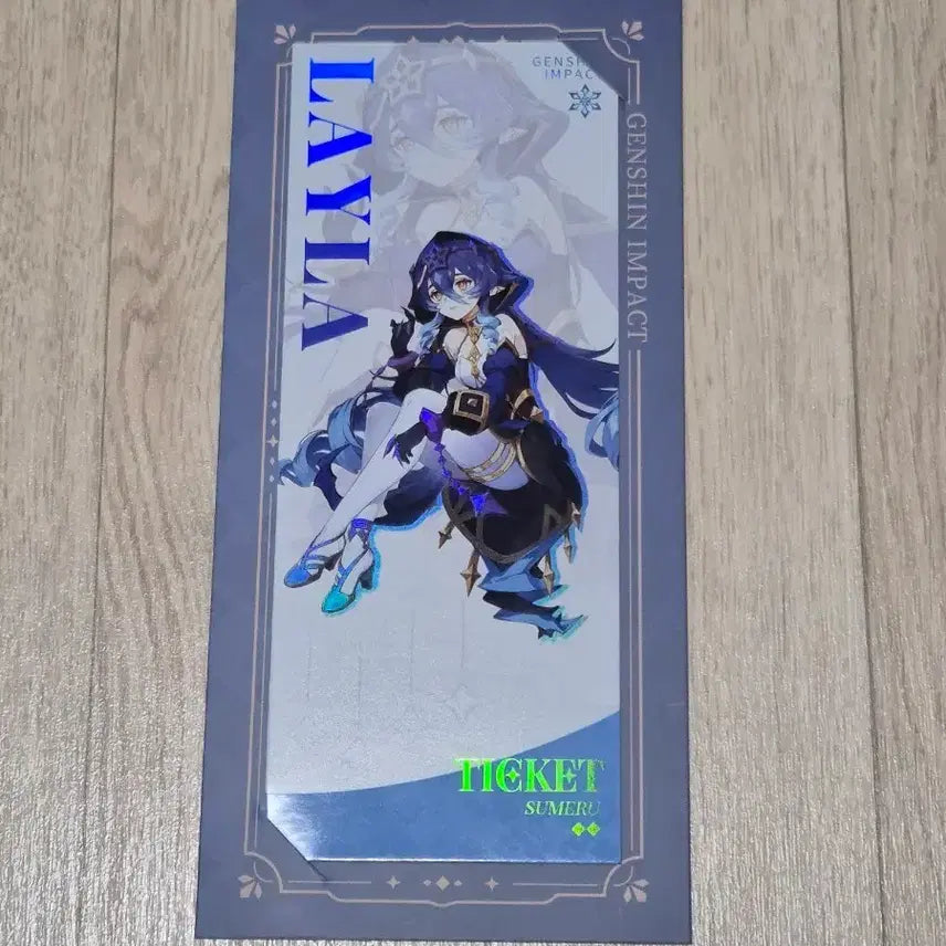 [BUNJANG] Genshin Impact PC Cafe Layla Ticket / 원신 pc방 pc라운지 수메르 레일라 3만원 티켓