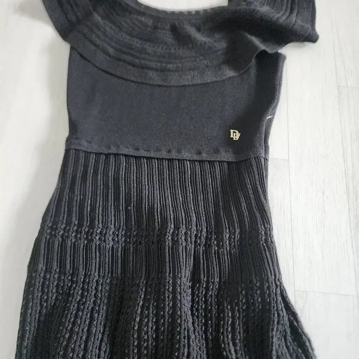 [BUNJANG] DEWL Knit Off-Shoulder Long Dress / 듀엘 원피스