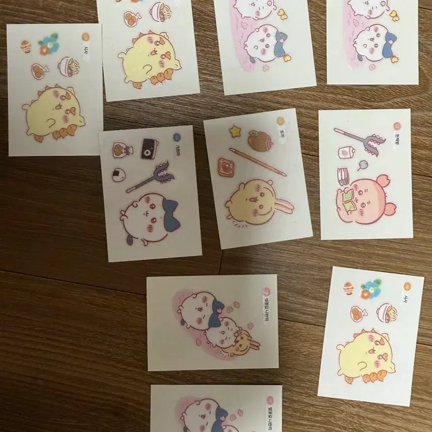 [SOLD OUT] 치이카와 띠부띠부씰 스티커 일괄 먼작귀