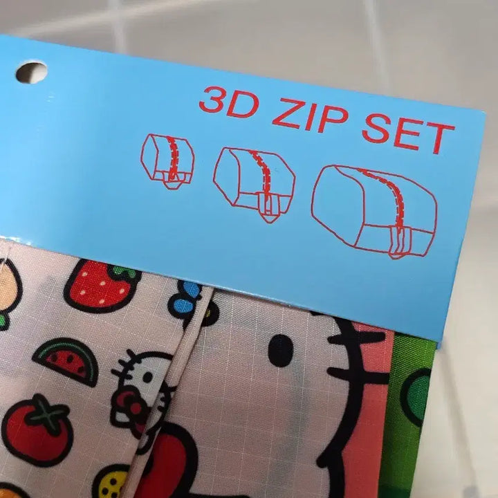 [SOLD OUT] 바쿠 키티 3D ZIP SET