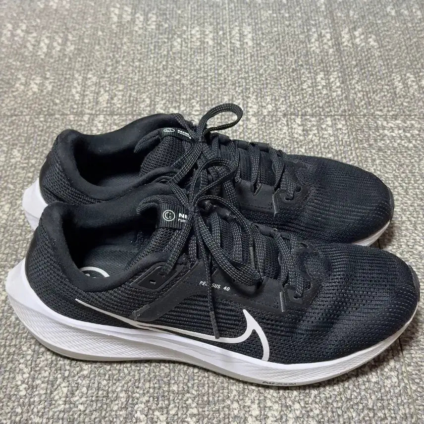 [BUNJANG] Nike Pegasus 40 Black (Used) Running Shoes / [285] 나이키 페가수스 40 블랙