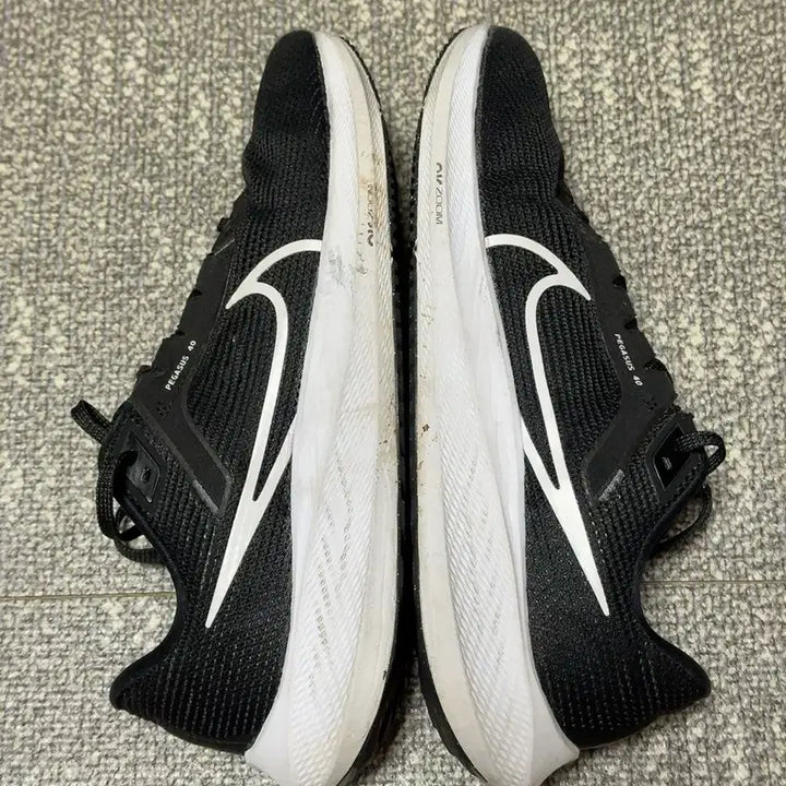 [BUNJANG] Nike Pegasus 40 Black (Used) Running Shoes / [285] 나이키 페가수스 40 블랙