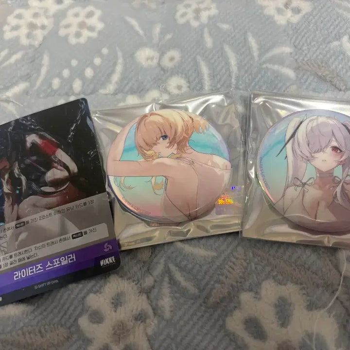 [BUNJANG] Nike Cinderella Grave Bundle Set Can Badge / 니케 신데렐라 그레이브 (일괄) 캔뱃지 판매 전시회