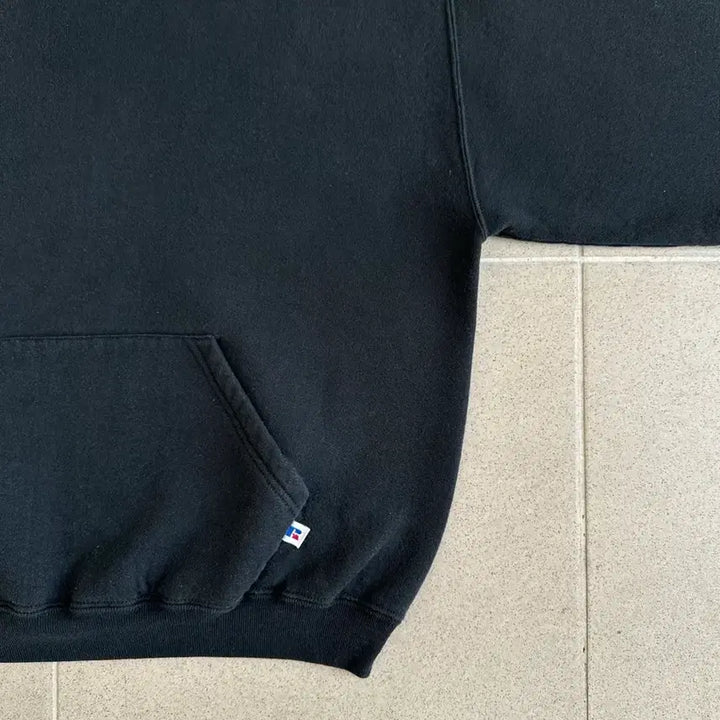 [BUNJANG] Russell 90s Vintage Hoodie XL / 90s 빈티지 러셀 후드 블랙 XL