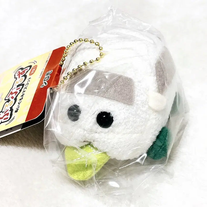 [BUNJANG] Moruka Shiromo Buruburu Ball Chain Mascot Plush Doll / 모루카 시로모 부르부르 부들부들 볼체인 마스코트 누이 인형