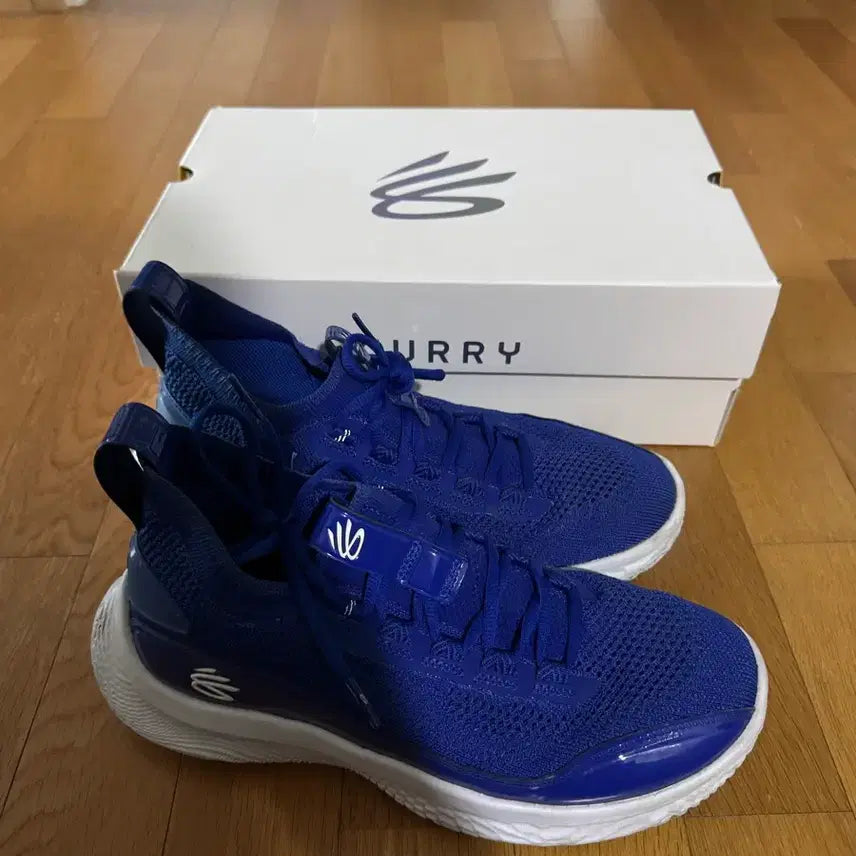 [BUNJANG] Under Armour Curry 8 Basketball Shoes / 언더아머 커리8 농구화 블루