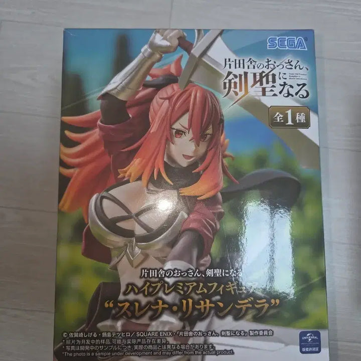 [BUNJANG] Sega Village Uncle, Become a Sword Saint Sglena Lisandra Figure / (미개봉)세가 촌구석 아저씨, 검성이 되다 피규어 슬레나 리산드라