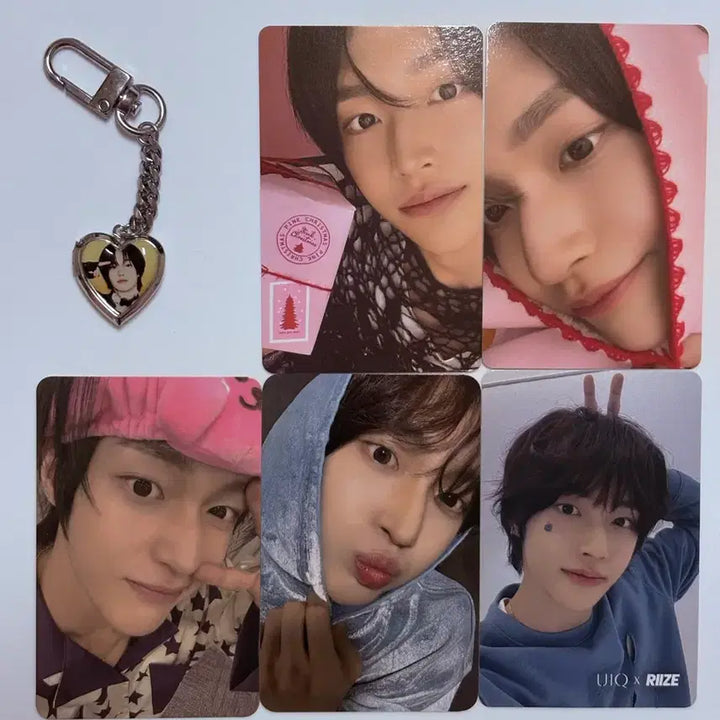 [BUNJANG] RIIZE Wonbin Photocard + Keyring Set / 라이즈 원빈 포카 + 키링 세트