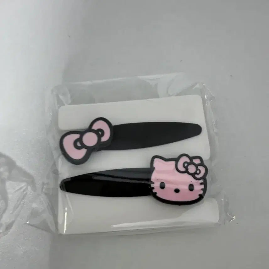 [BUNJANG] Hello Kitty Paufi Coin Purse Set / 헬로키티 파우피 동전지갑 + 머리핀 세트 + 가방 장바구니 새상품