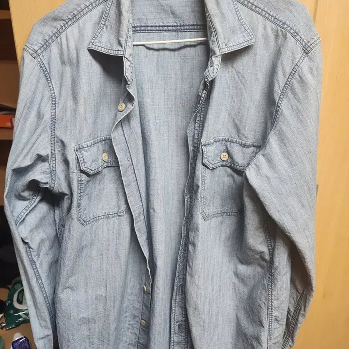 [SOLD OUT] 유니클로 샴브레이 셔츠 L