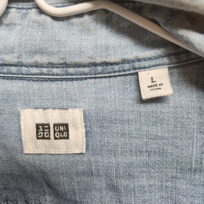 [SOLD OUT] 유니클로 샴브레이 셔츠 L