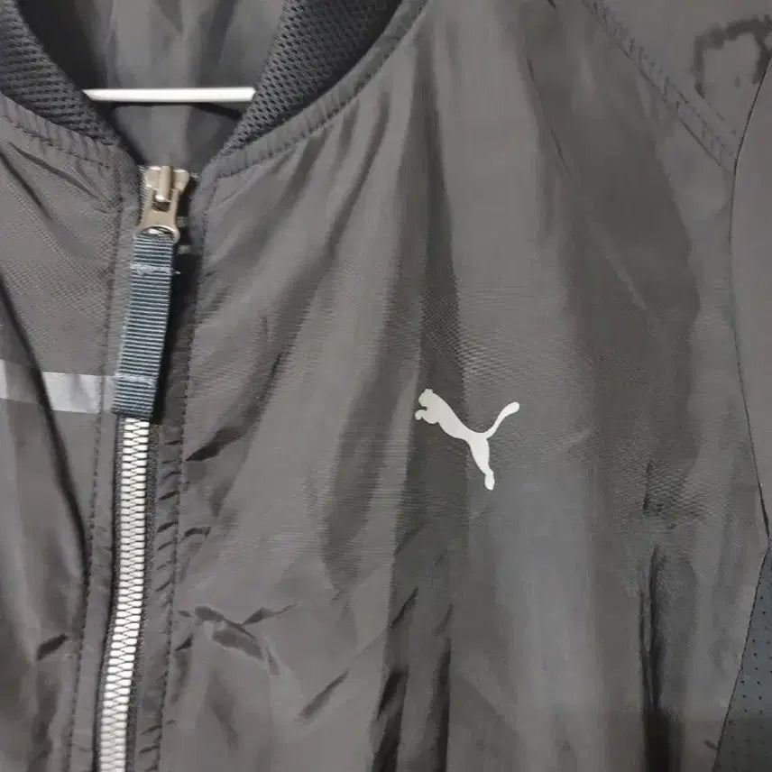 [BUNJANG] Puma Black Long Windbreaker Jumper Women&