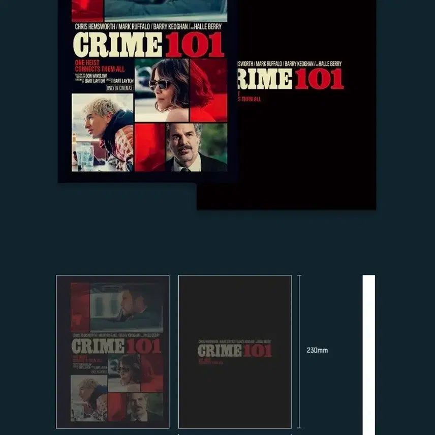 [SOLD OUT] 크라임101  오리지널 티켓북 포스터