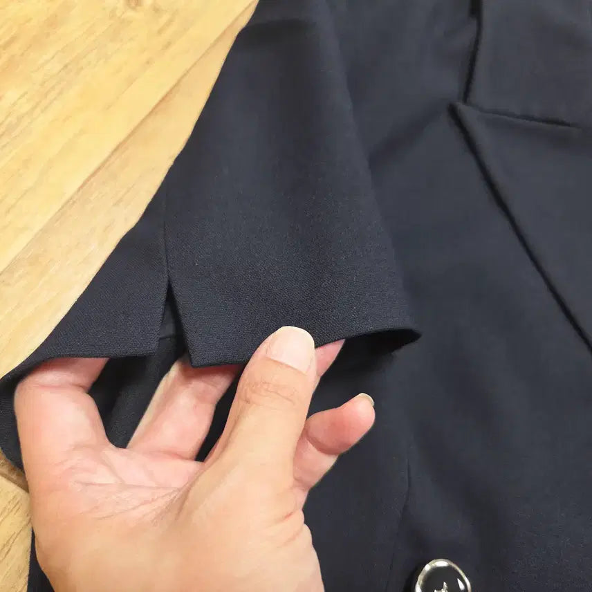 [BUNJANG] THECHEMI Signature Double Button Dress / 더케미(THECHEMI) 시그니처 원피스 55-66 새상품