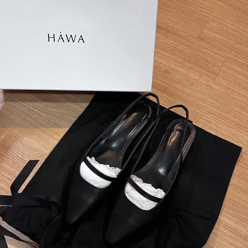 [SOLD OUT] HAWA 에시아 스틸레토 슬링백 슈즈