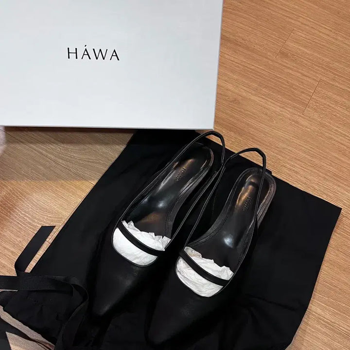 [SOLD OUT] HAWA 에시아 스틸레토 슬링백 슈즈