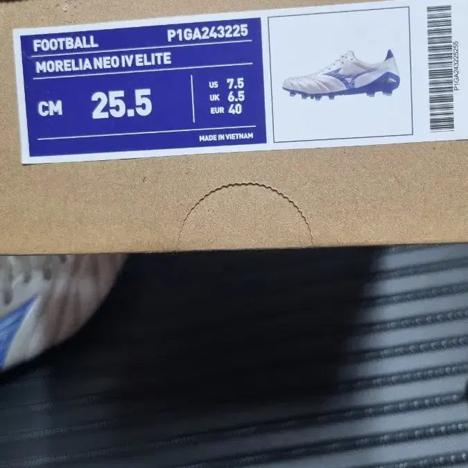 [BUNJANG] Mizuno Morelia Neo 4 Elite MD Soccer Cleats / 미즈노 모렐리아 네오 4 엘리트 MD 255