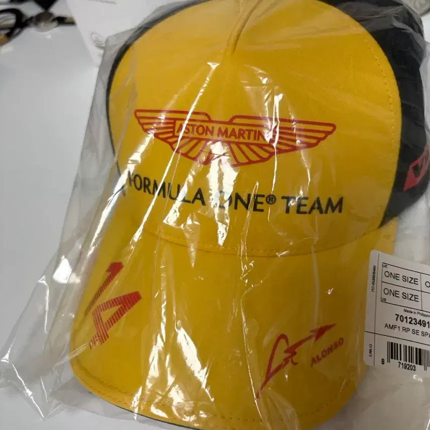 [BUNJANG] Aston Martin F1 2025 Fernando Alonso Spanish GP Cap / 애스턴마틴 f1 2025 페르난도 알론소 모자