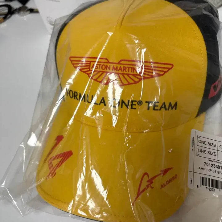 [BUNJANG] Aston Martin F1 2025 Fernando Alonso Spanish GP Cap / 애스턴마틴 f1 2025 페르난도 알론소 모자