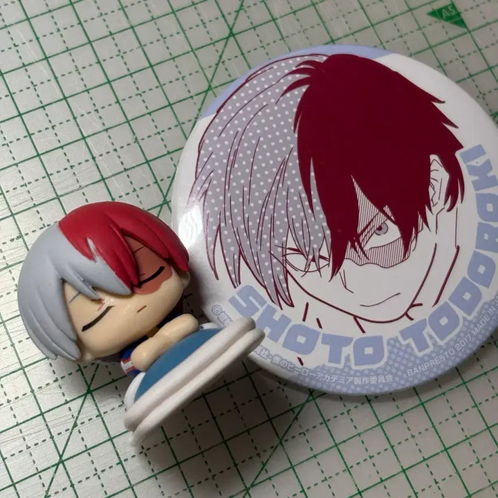 [BUNJANG] My Hero Academia Todoroki Onemutan Bundle Set / 나히아 토도로키 오네무탄 캔뱃지 일괄 판매