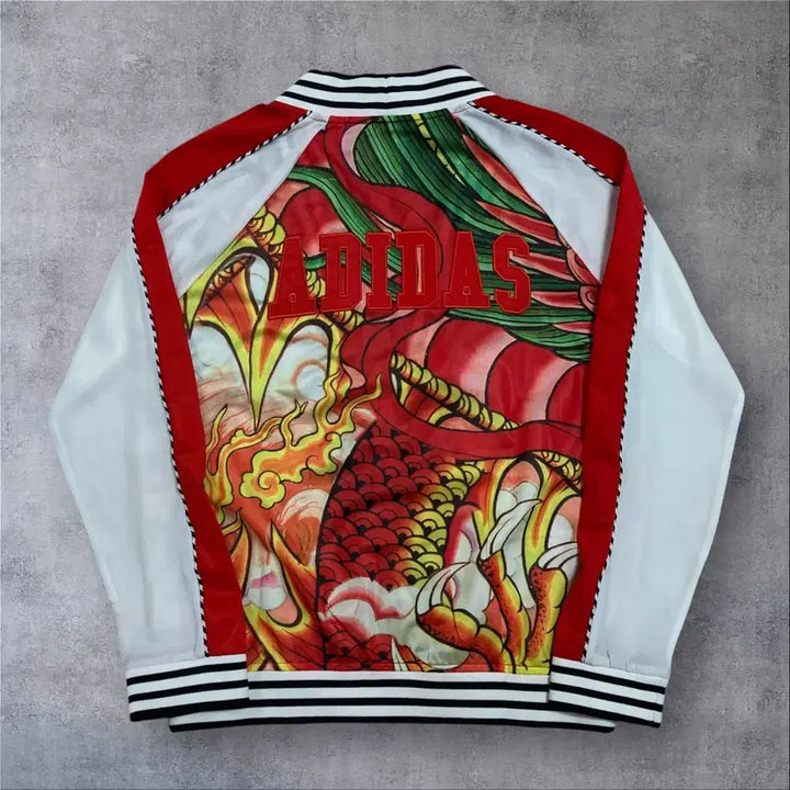 [SOLD OUT] 아디다스 x 리타오라 드래곤 프린팅 스카잔 트랙 자켓