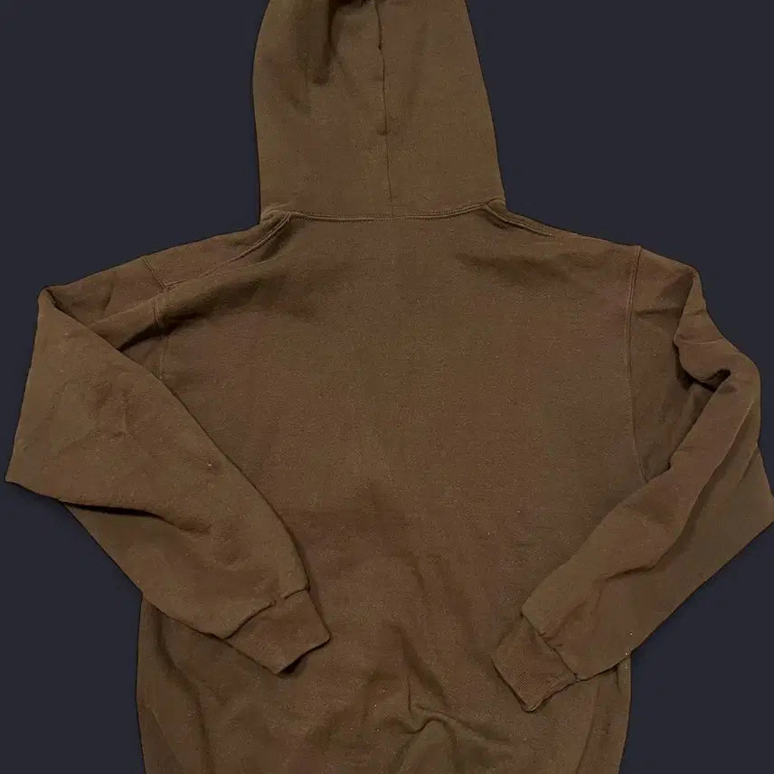 [BUNJANG] Russell Athletic Hooded Zip-up Brown Jacket / 00s 러셀 애슬레틱 후드집업 브라운