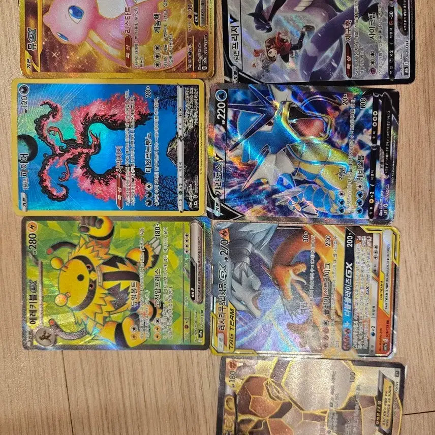 [BUNJANG] Pokemon Trading Card Game Bundle (Mew, Articuno, Gyarados) / 포켓몬 카드 게임 묶음 (뮤, 프리져, 갸라도스 등)