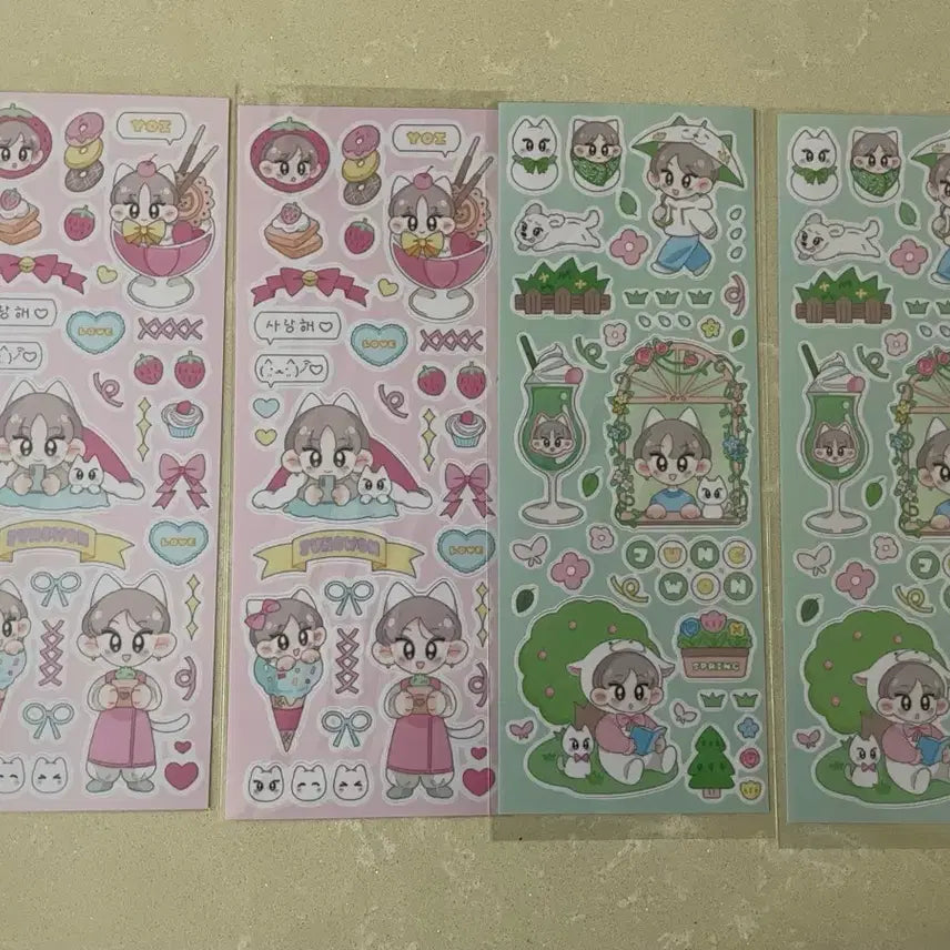 [BUNJANG] ENHYPEN Jungwon Sticker Set ChinaBar / 엔하이픈 JUNGWON 양정원 스티커 세트  ChinaBar